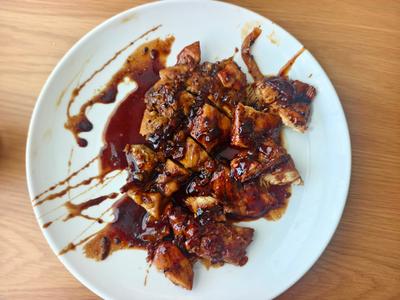 Teriyaki Chicken prepared at home